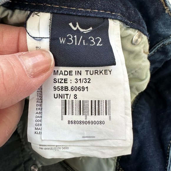 LTB Jeans Molly Low Rise Super Slim Coastal Cowgirl Boho Y2K 90s Size 31 #5065 - Picture 6 of 9